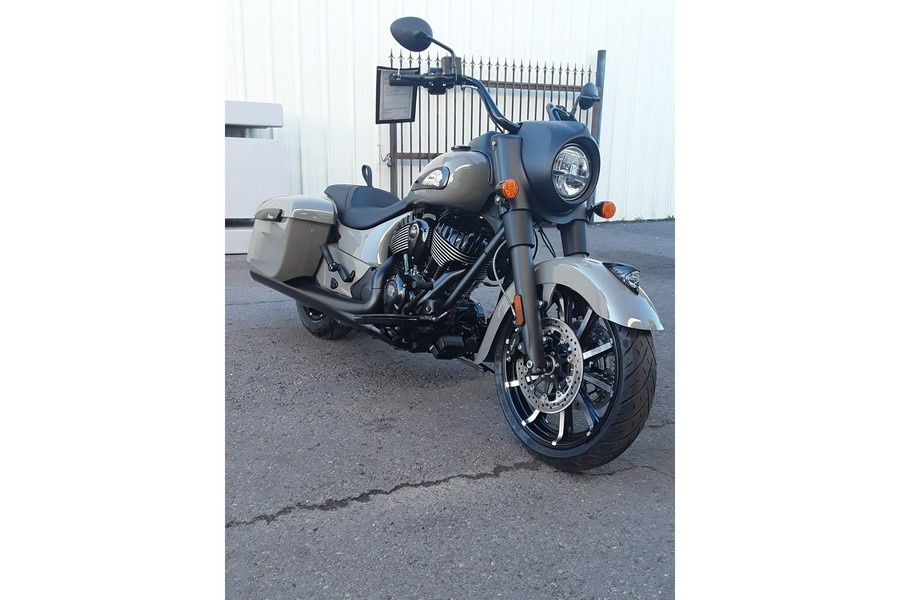 2023 Indian Motorcycle SPRINGFIELD DARK HORSE, QUARTZ GRAY, CAL