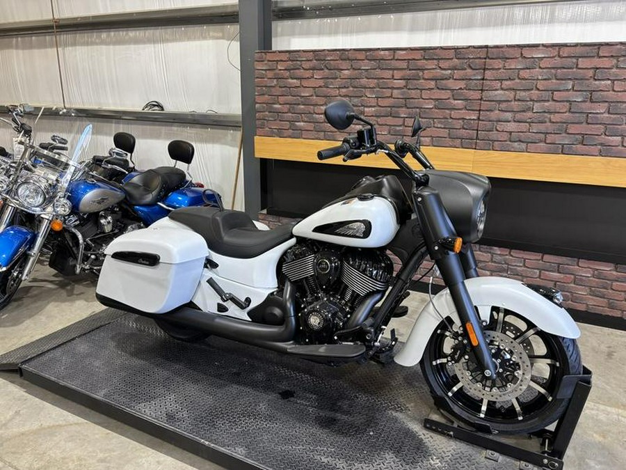 2026 Indian Motorcycle® Springfield ® Dark Horse® Ghost White Metallic Smoke