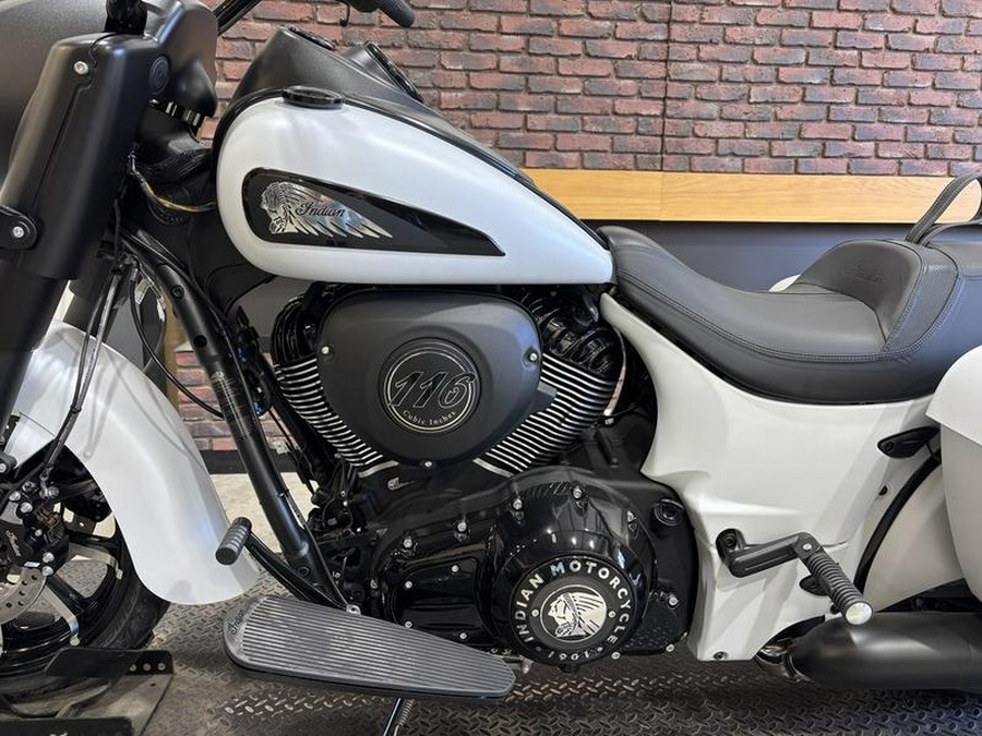 2026 Indian Motorcycle® Springfield ® Dark Horse® Ghost White Metallic Smoke