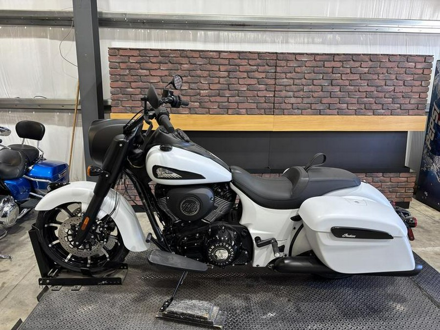 2026 Indian Motorcycle® Springfield ® Dark Horse® Ghost White Metallic Smoke