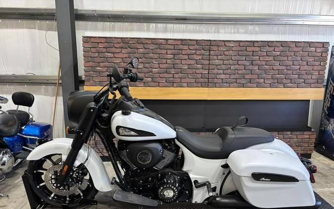 2026 Indian Motorcycle® Springfield ® Dark Horse® Ghost White Metallic Smoke