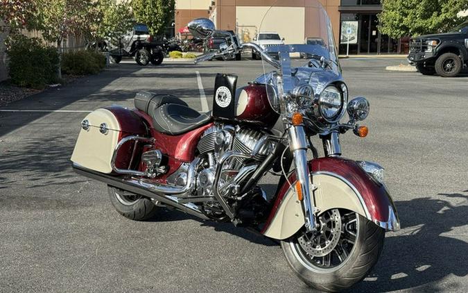 2025 Indian Springfield Maroon Metallic/Silver Quartz Metalli