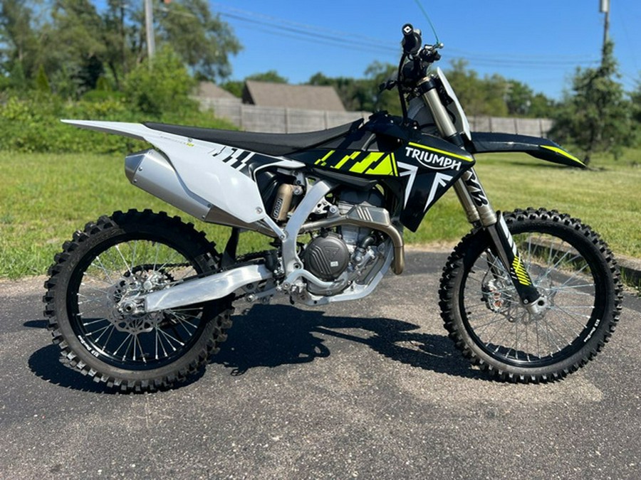 2024 Triumph TF 250-X RacingYellowBlackWhite