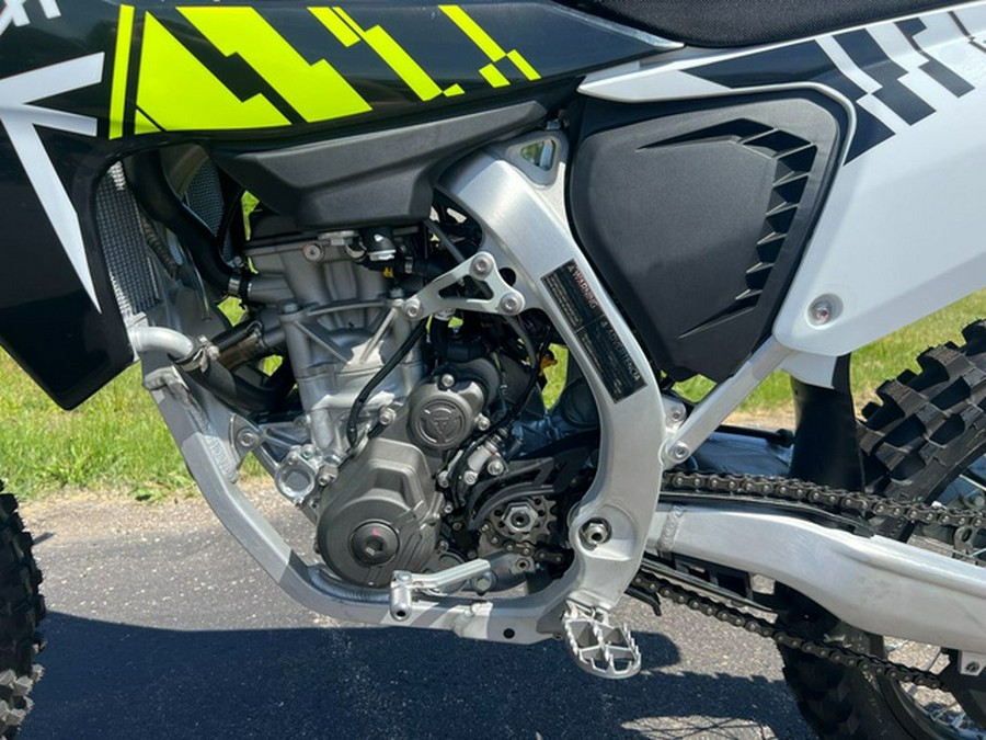 2024 Triumph TF 250-X RacingYellowBlackWhite