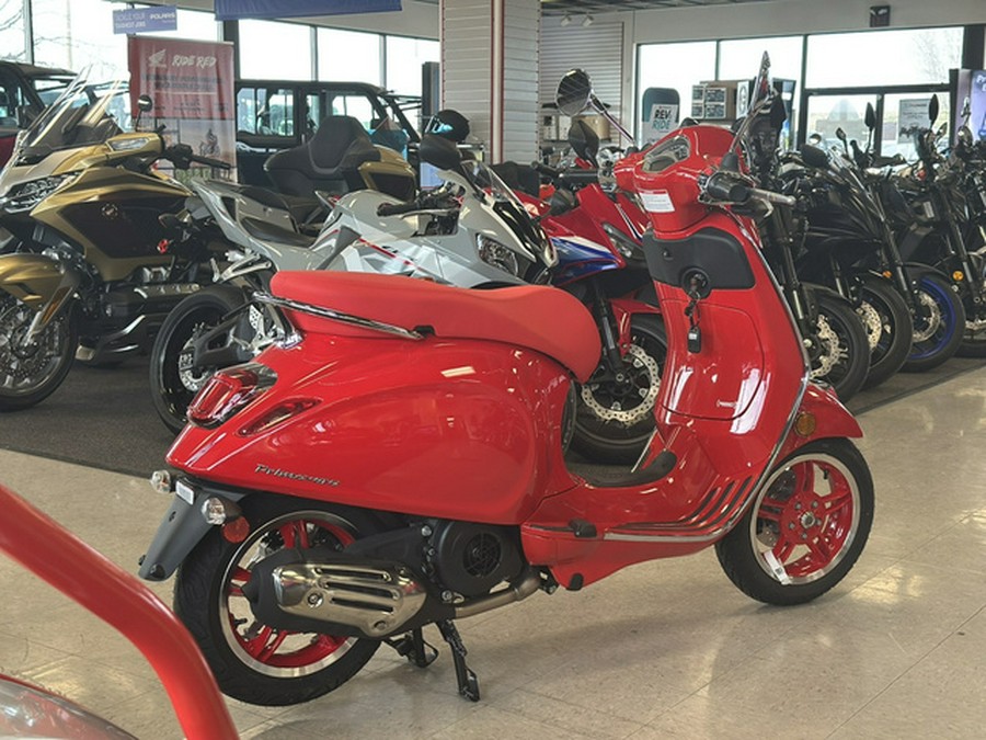 2025 Vespa Primavera 150 Red
