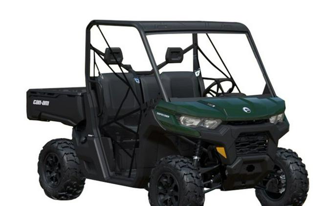 2022 Can-Am Defender DPS HD7 Tundra Green