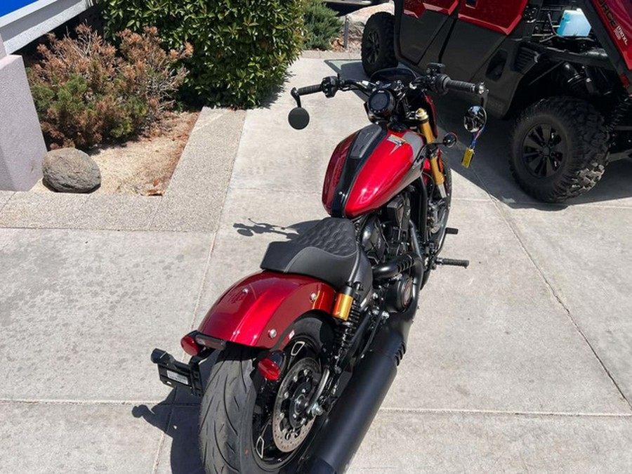 2026 Indian 101 Scout Sunset Red Metallic