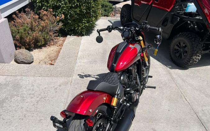 2026 Indian 101 Scout Sunset Red Metallic