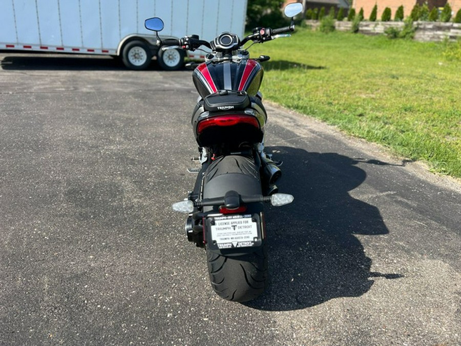 2024 Triumph Rocket 3 R Sapphire Black/Carnival Red/Silver Ice