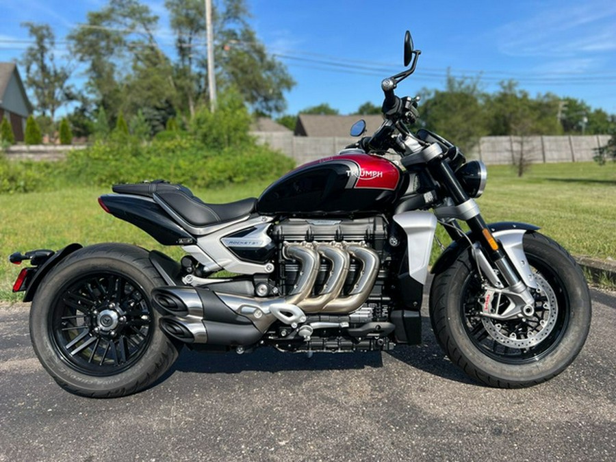 2024 Triumph Rocket 3 R Sapphire Black/Carnival Red/Silver Ice