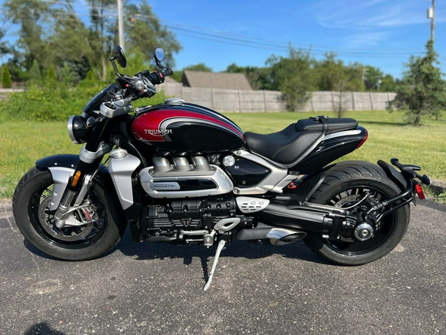 2024 Triumph Rocket 3 R Sapphire Black/Carnival Red/Silver Ice