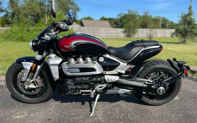 2024 Triumph Rocket 3 R Sapphire Black/Carnival Red/Silver Ice