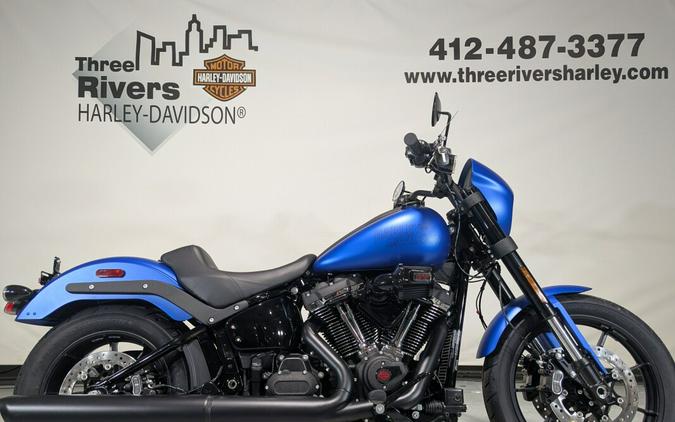 2026 Harley-Davidson® Low Rider® S Aurora Blue Denim - Black