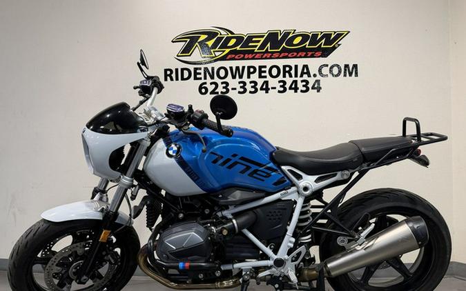 2022 BMW R nineT Pure Teal Blue Metallic Matte Low Susp