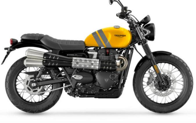 2024 Triumph Scrambler 900 Cosmic Yellow/Graphite