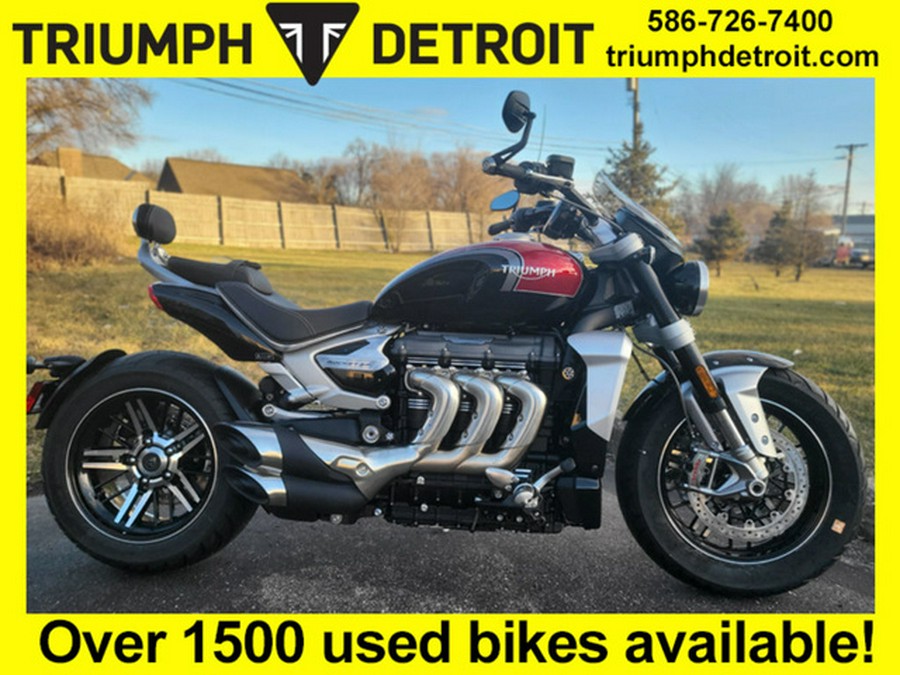 2024 Triumph Rocket 3 GT Carnival Red/Sapphire Black