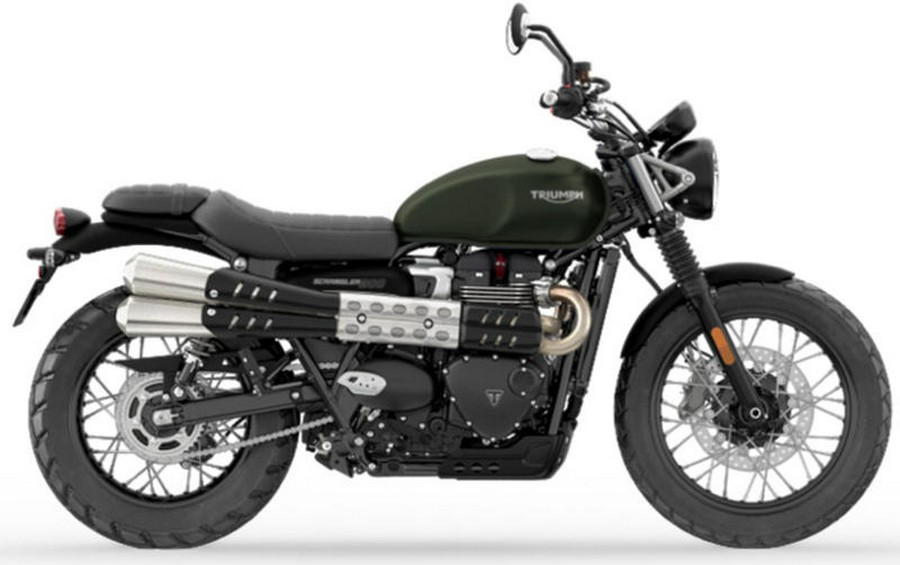 2024 Triumph Scrambler 900 Matte Khaki Green