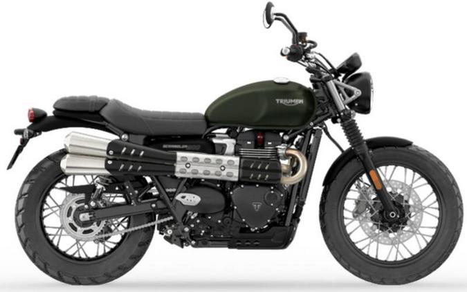 2024 Triumph Scrambler 900 Matte Khaki Green