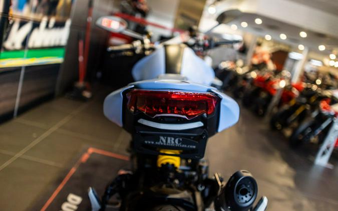 2026 Ducati MONSTER PLUS ICEBERG WHITE