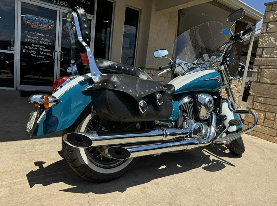 Used 2022 KAWASAKI VULCAN 900 CLASSIC LT TEAL CREAM