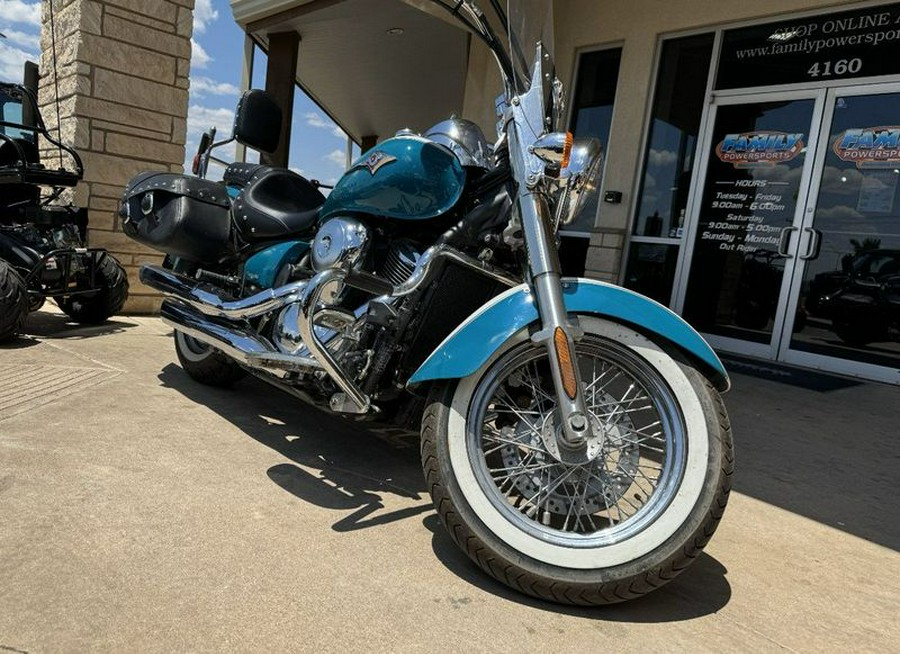 Used 2022 KAWASAKI VULCAN 900 CLASSIC LT TEAL CREAM