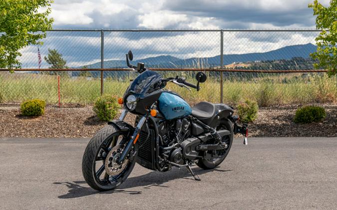 2025 Indian Sport Scout Limited +Tech Storm Blue