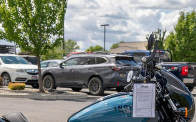 2025 Indian Sport Scout Limited +Tech Storm Blue