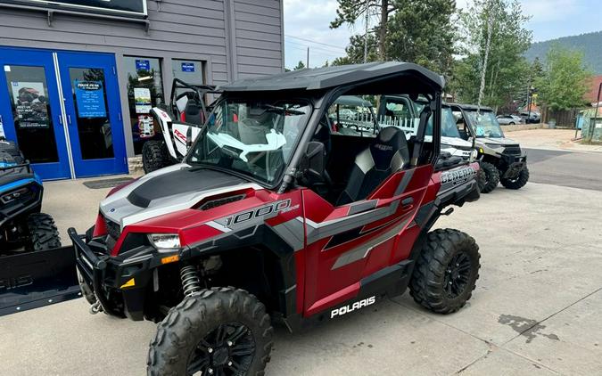 2018 Polaris Industries GENERAL 1000 EPS RIDE COMMAND EDITION MATTE SUNSET RED