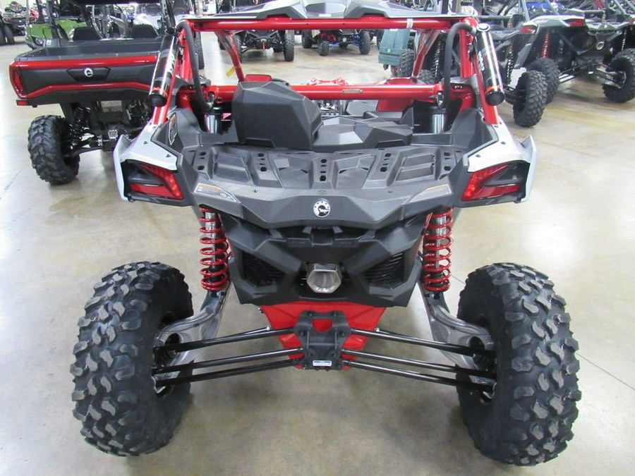 2024 Can-Am® Maverick X3 X rs Turbo RR with Smart-Shox Fiery Red & Hyper Silver