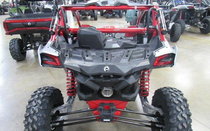 2024 Can-Am® Maverick X3 X rs Turbo RR with Smart-Shox Fiery Red & Hyper Silver