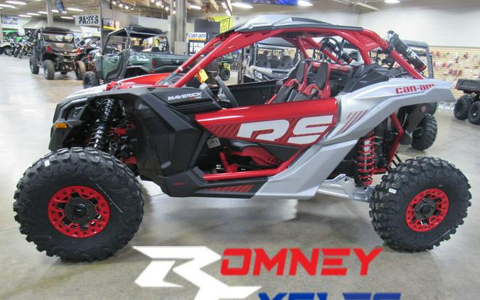 2024 Can-Am® Maverick X3 X rs Turbo RR with Smart-Shox Fiery Red & Hyper Silver