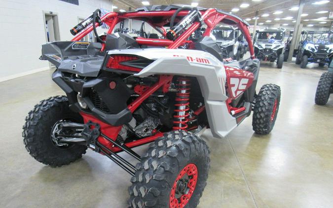 2024 Can-Am® Maverick X3 X rs Turbo RR with Smart-Shox Fiery Red & Hyper Silver