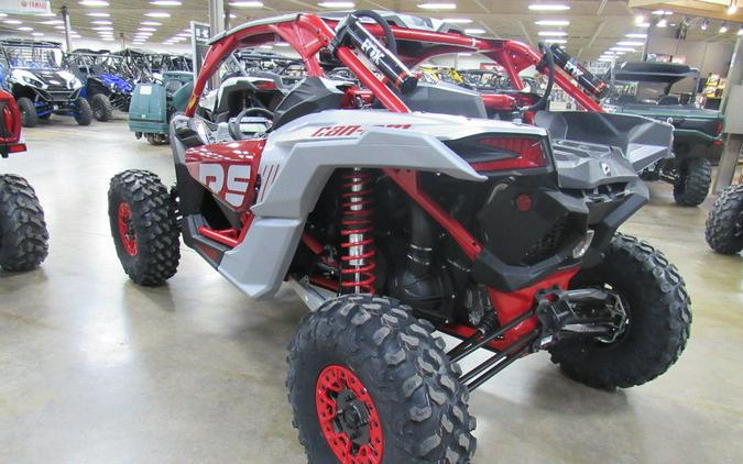 2024 Can-Am® Maverick X3 X rs Turbo RR with Smart-Shox Fiery Red & Hyper Silver