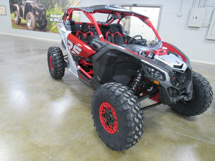 2024 Can-Am® Maverick X3 X rs Turbo RR with Smart-Shox Fiery Red & Hyper Silver