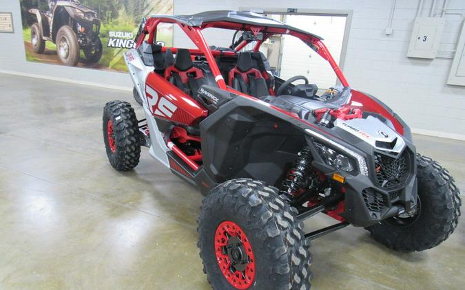 2024 Can-Am® Maverick X3 X rs Turbo RR with Smart-Shox Fiery Red & Hyper Silver