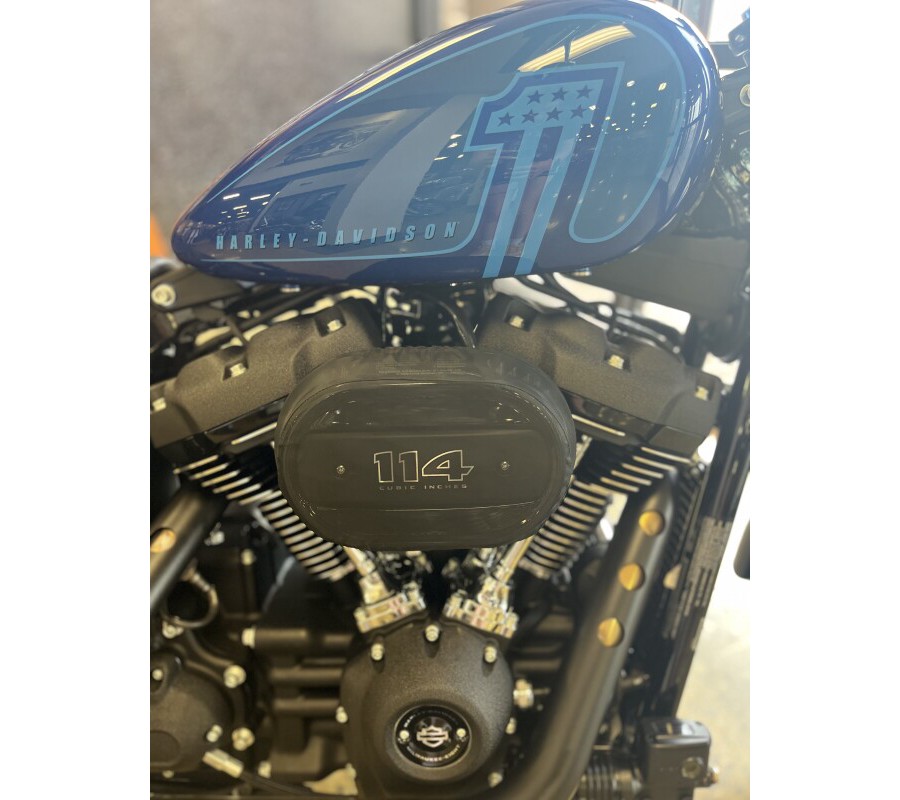 2024 Harley-Davidson Street Bob 114 Blue Burst