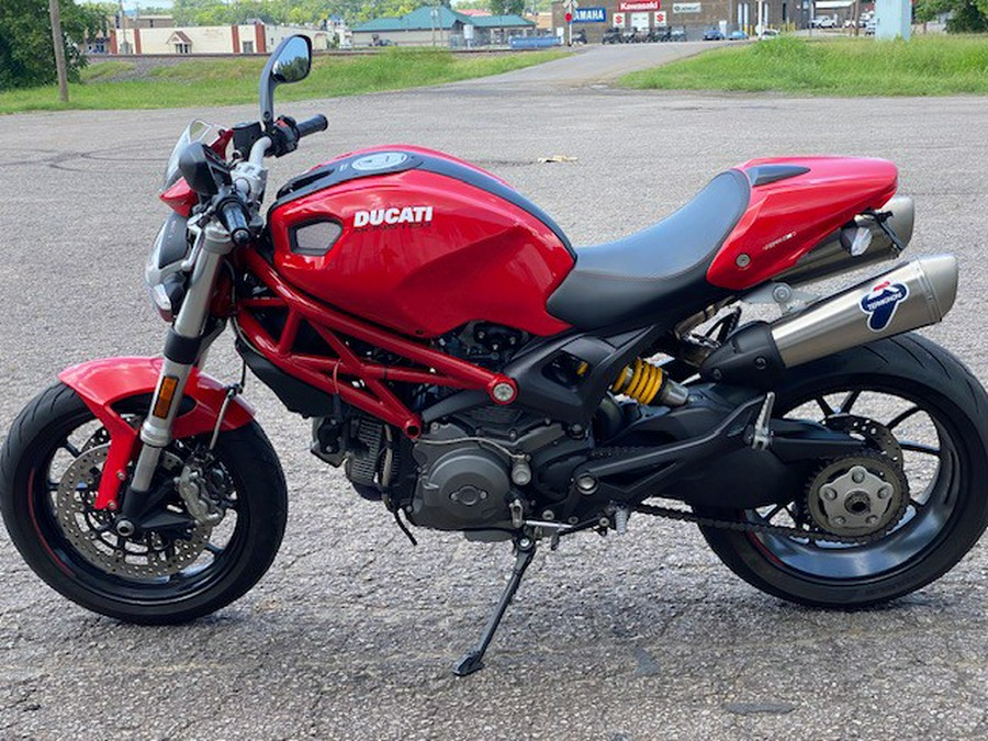 2014 Ducati Monster 796 ABS RED WITH TERMIGNONI EXHAUSTS