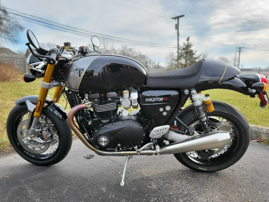 2024 Triumph Thruxton RS Jet Black / Silver Ice