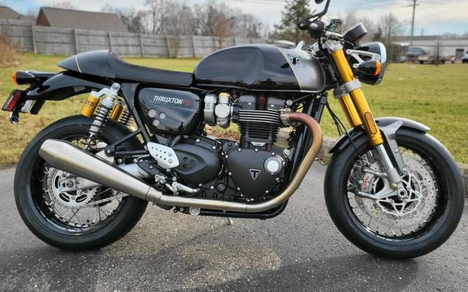 2024 Triumph Thruxton RS Jet Black / Silver Ice