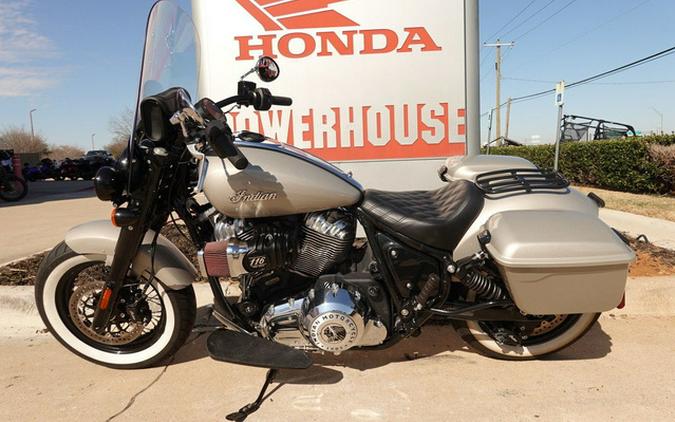 2023 Indian Super Chief Limited Silver Quartz Metallic