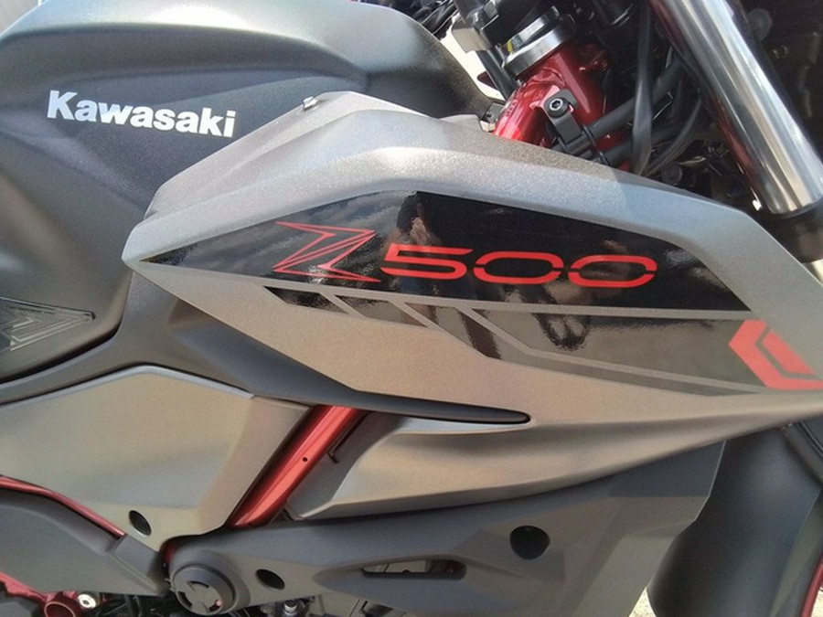 2024 Kawasaki Z500 SE ABS