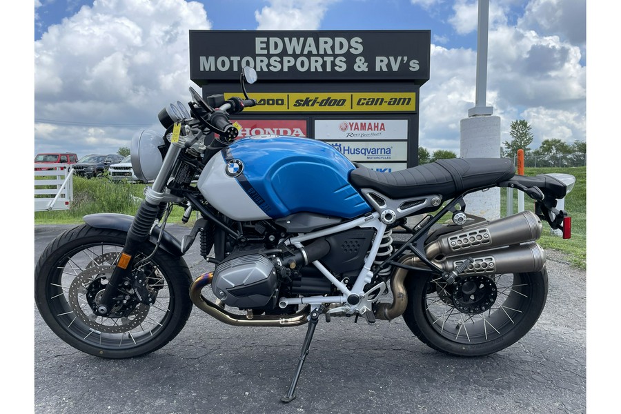 2022 BMW R nineT Scrambler - Option 719 Cosmic Blue Metallic / Light White