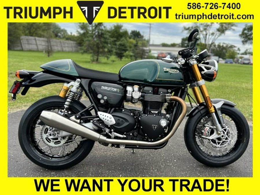 2025 Triumph Thruxton RS Final Edition Competition Green