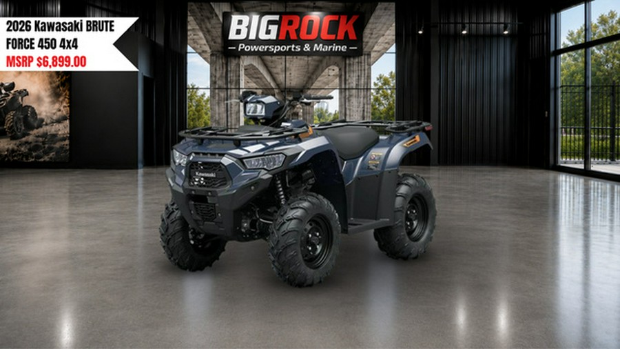 2026 Kawasaki BRUTE FORCE 450 4x4 450 4x4