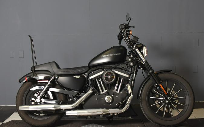 2009 Harley-Davidson Sportster 883 Custom Black Denim Black Trim XL883N