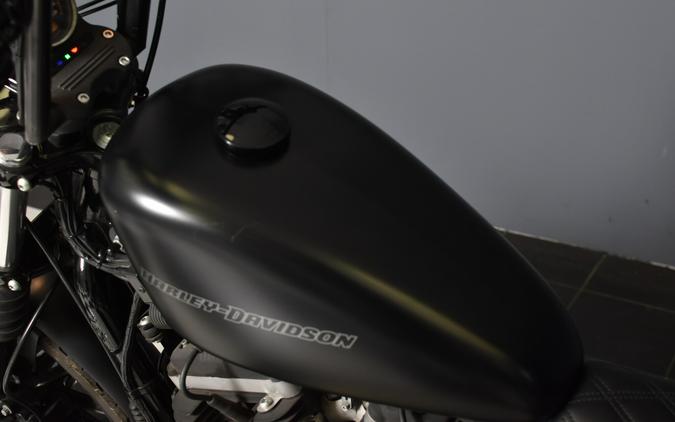 2009 Harley-Davidson Sportster 883 Custom Black Denim Black Trim XL883N