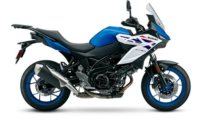 2027 Suzuki SV-7GX Pearl Brilliant White / Metallic Triton Blue