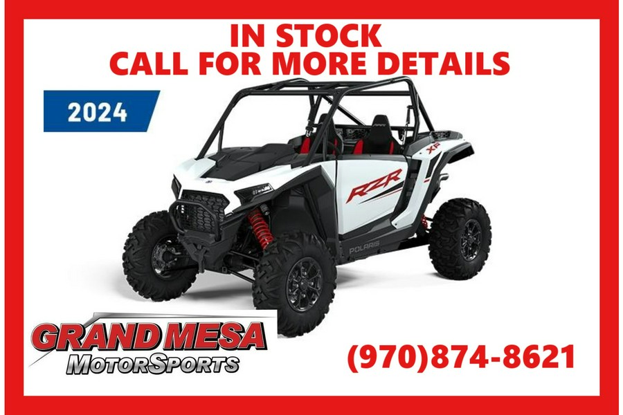 2024 Polaris Industries RZR XP 1000 Sport White Lightning