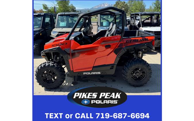 2024 Polaris Industries GENERAL 1000 PREMIUM VOLCANIC ORANGE