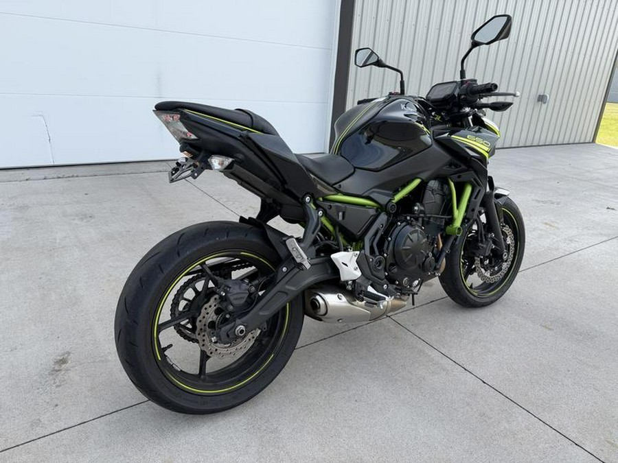2020 Kawasaki Z650 ABS Metallic Spark Black
